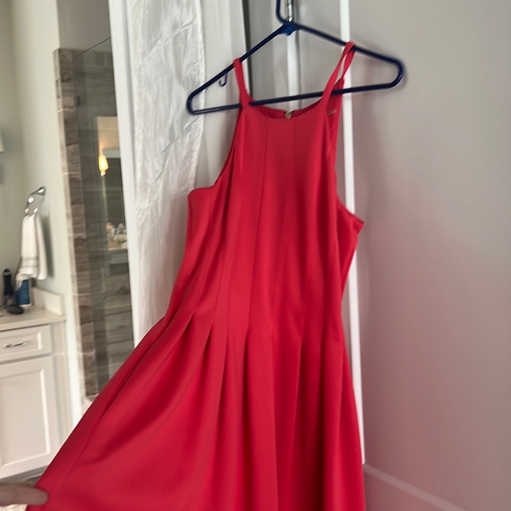 Cute Calvin Klein dress- coral not red!